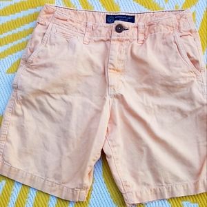 AE American Eagle shorts khakis Men's size 31 Peach Apricot cotton twill pants